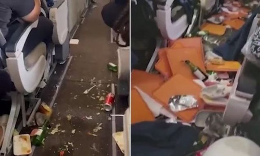 VIDEO/ Turbulencat lënë pas një kaos në kabinë, plagosen 10 pasagjerë