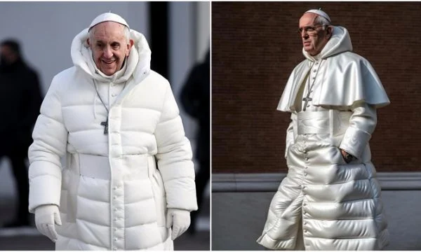 Papa me ‘pamje të re’, fotot e inteligjencës artificiale bëjnë lëmsh rrjetin