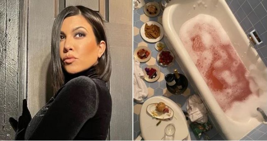 Vendosi ushqim në tualet, fansat shpërthejnë ashpër ndaj Kourtney Kardashian 