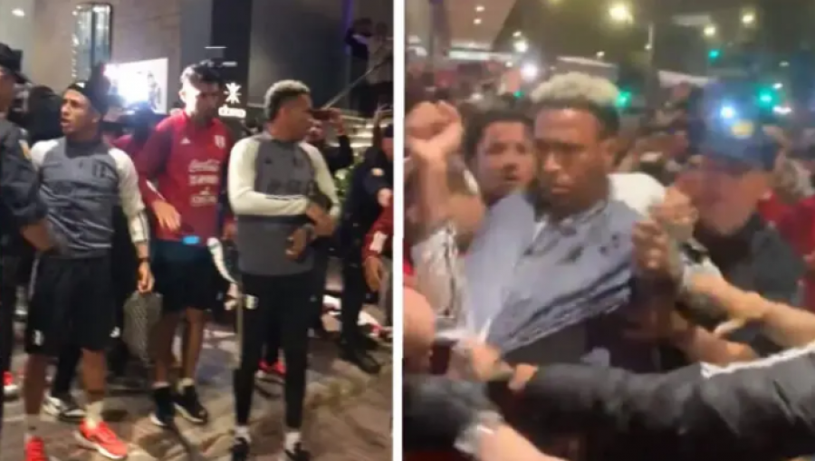 VIDEO/ Ngjarje e rëndë në Madrid, lojtarët e Perusë përleshen me policinë spanjolle, arrestohet portieri i kombëtares!