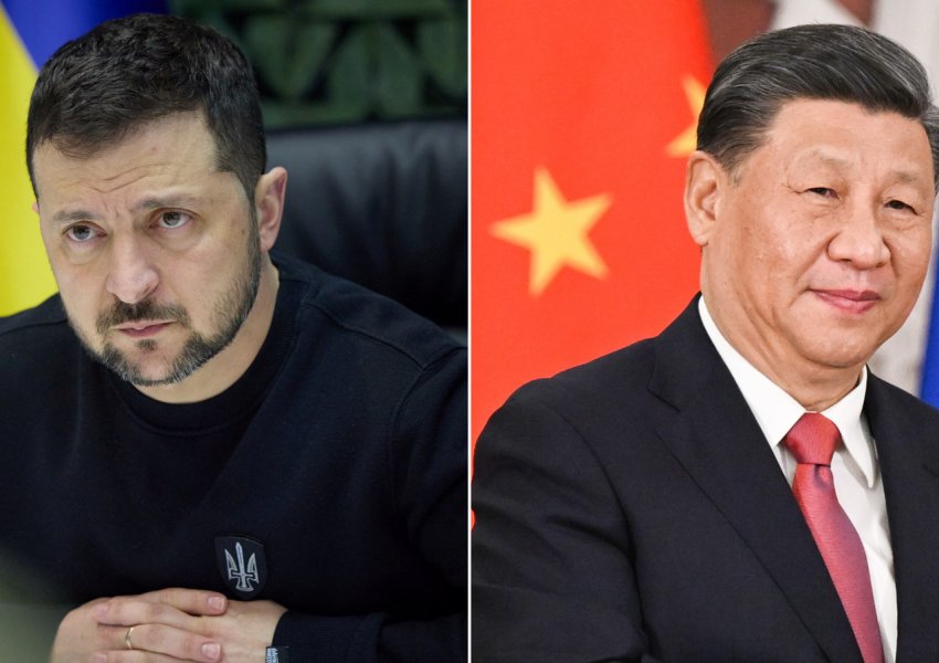 Zelensky fton liderin kinez Xi Jinping në Ukrainë