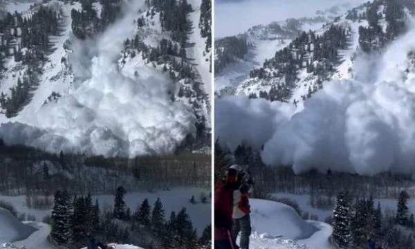VIDEO/ Orteku i borës frikëson pushuesit në Utah, shihni pamjet që kanë bërë xhiron e rrjetit