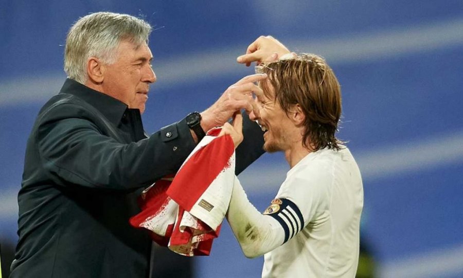 Rinovimi i Modric me Real Madridin varet nga Ancelotti