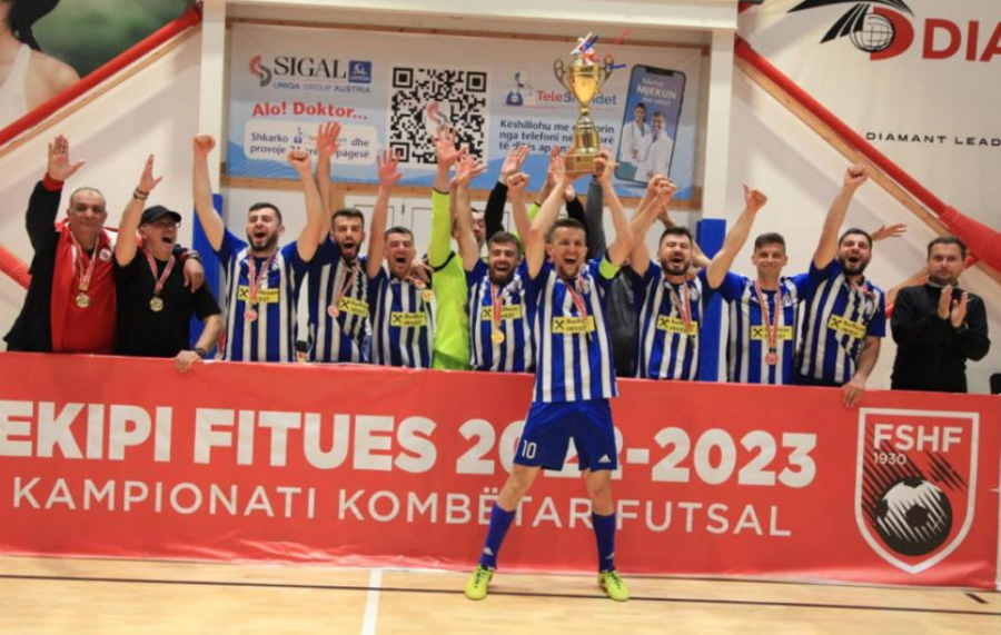 Finalja e Kampionatit Futsall 2023/ Tirana triumfon në duelin e tretë dhe shpallet kampione e Shqipërisë