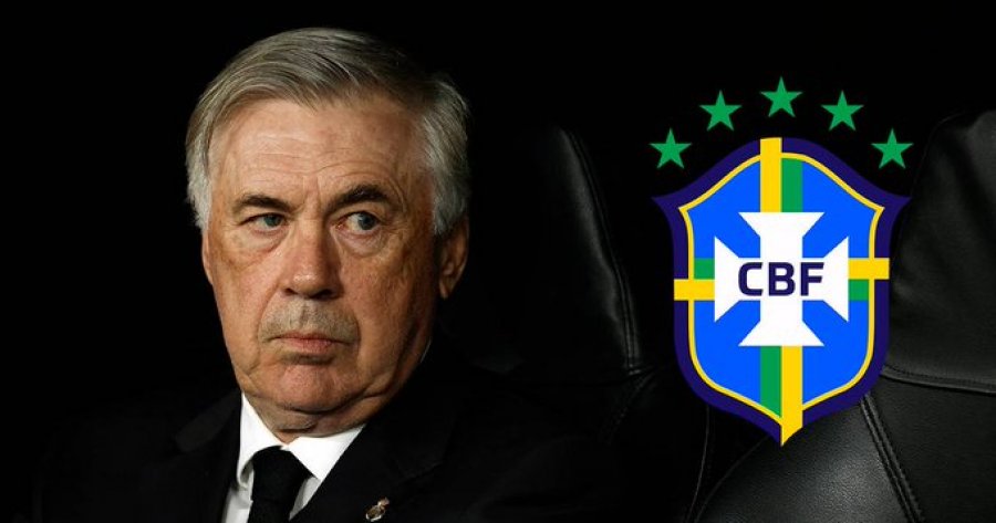 Presidenti i Federatës Braziliane: Ancelotti është objektivi ynë i parë