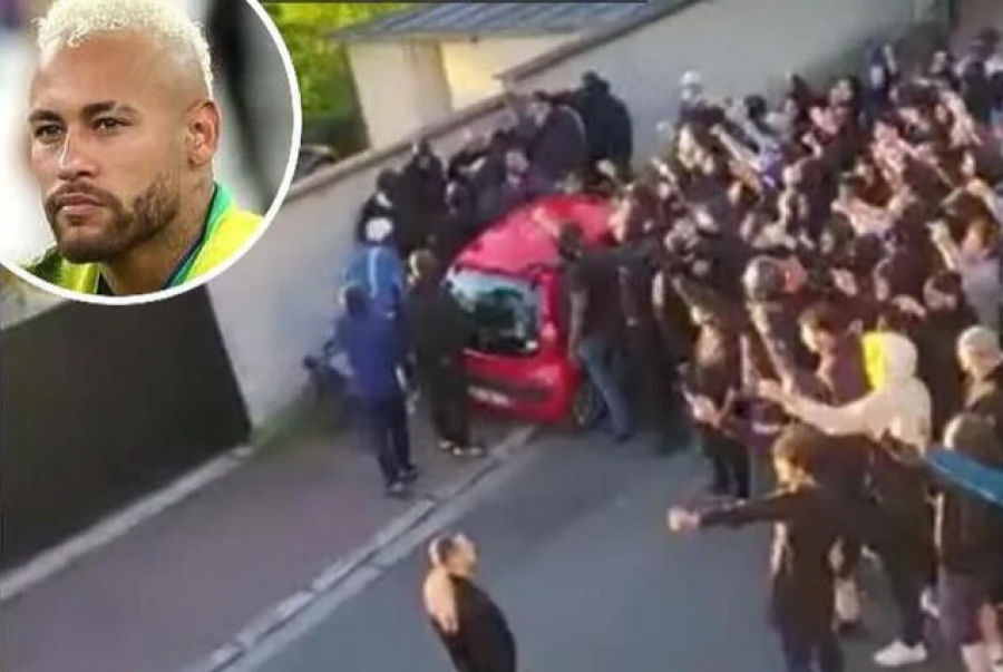 Tifozët e PSG-së u mblodhën para shtëpisë së tij, Neymar u dërgon mesazh paqeje