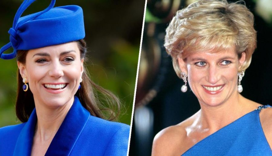 Lidhja e panjohur e Kate Middleton me Princeshën Diana, unaza...