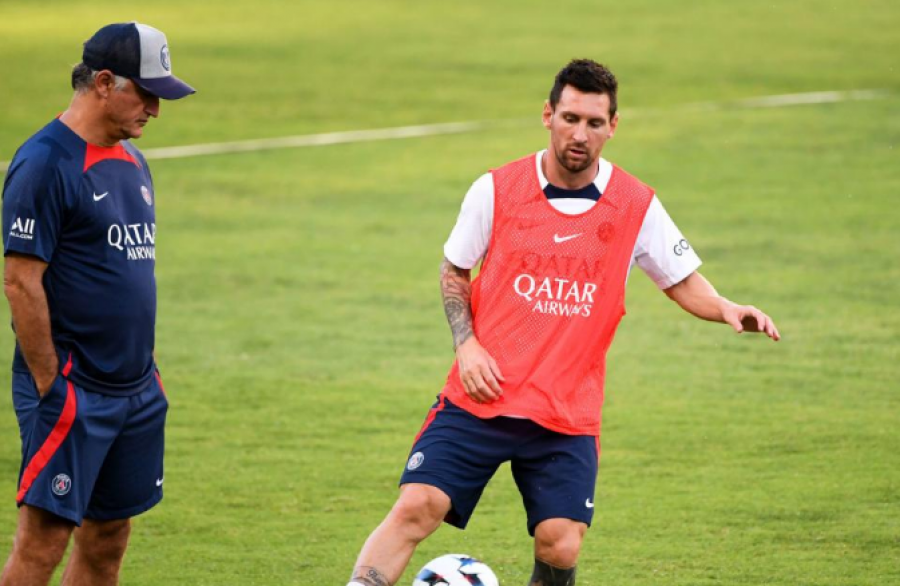 Trajneri i PSG-së flet për herë të parë pas pezullimit të Leo Messit