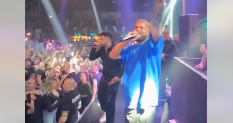 Noizy dhe Luizi këndojnë ‘Jena Mbretër 2’, atmosferë e jashtëzakonshme mbrëmë