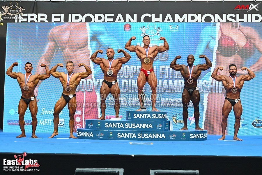 Garat e bodybuildingut, Betim Krasniqi shpallet nënkampion evropian në Spanjë