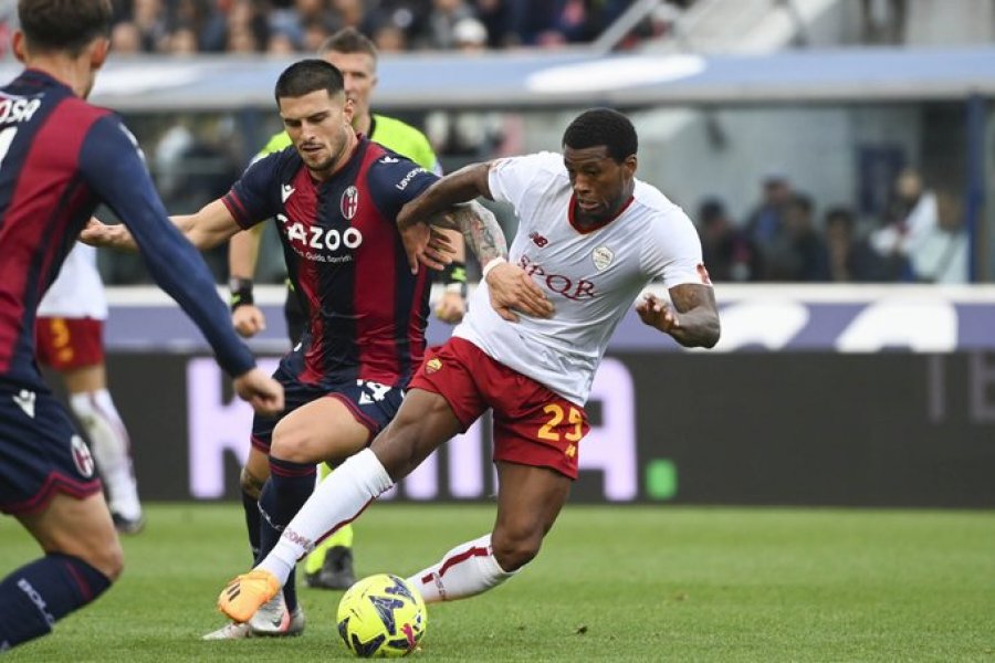 Roma ndalet nga Bologna, skuadra e Mourinho-s mbetet jashtë garës për Championsin