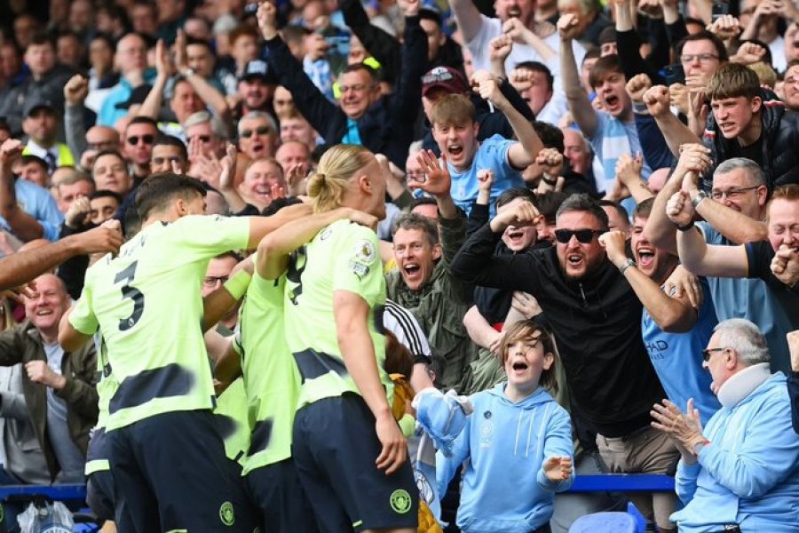 Tjetër fitore bindëse, Manchester City hedh hapin e madh drejt mbrojtjes së titullit kampion