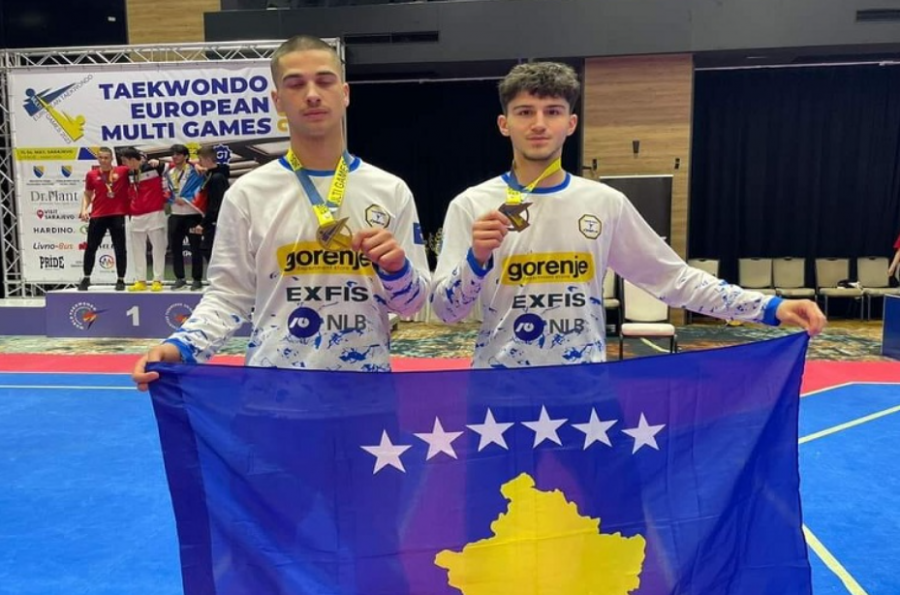 Kosova me dy medalje ndërkombëtare edhe në sportin e Taekwondos