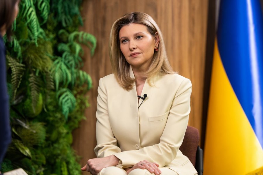 Olena Zelenska në Korenë e Jugut, Zonja e Parë e Ukrainës takohet me presidentin
