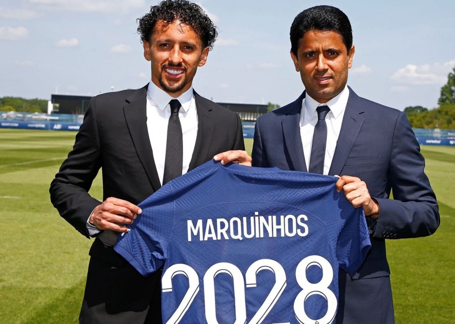 Marquinhos nënshkruan kontratë të re deri në vitin 2028