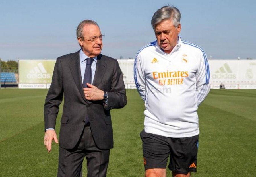 Takimi Perez-Ancelotti, merret vendimi për të ardhmen e trajnerit