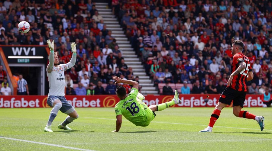 Premier League/ Casemiro afron United me Championsin, Liverpooli ngec në ‘Anfield’