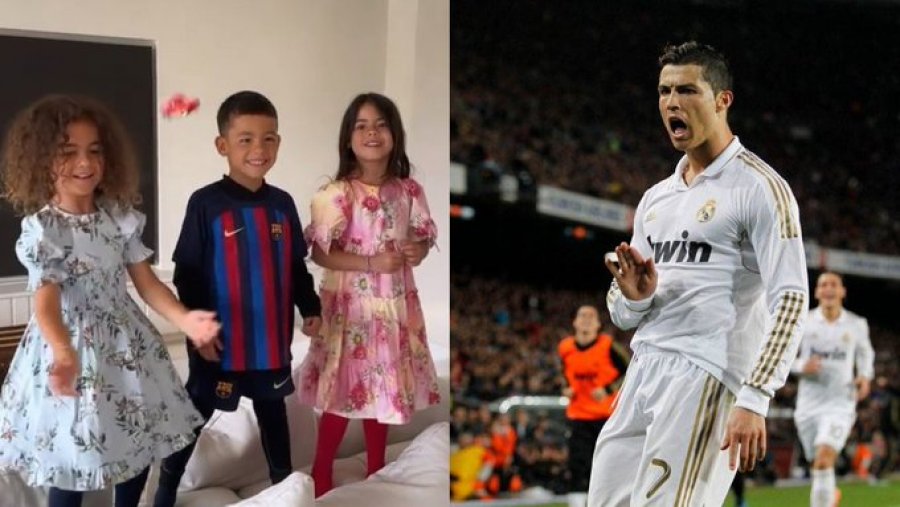 Videoja kontroverse e djalit të Cristiano Ronaldos