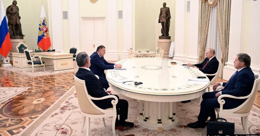'Takimi i Dodikut me Putin'/ Reagon DASH: Veprim shkurtpamës