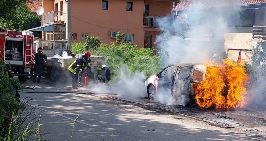 AGK reagon pas djegies së veturës së Tëvë1, i bën thirrje NATO-s dhe EULEX-it për reagim