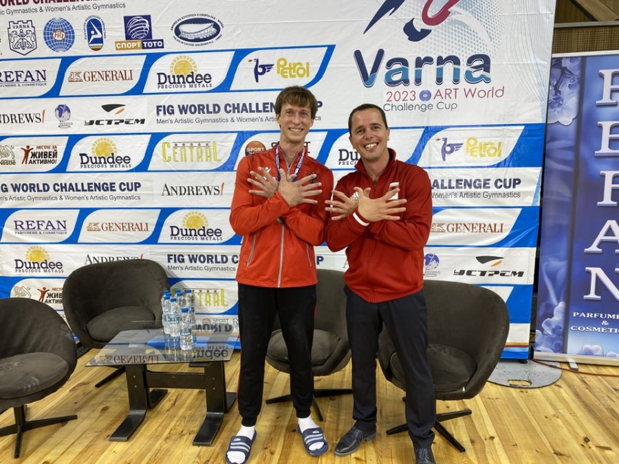 Gjimnastikë/ Matvei Petrov nderon Shqipërinë, merr medalje ari në Kupën e Botës