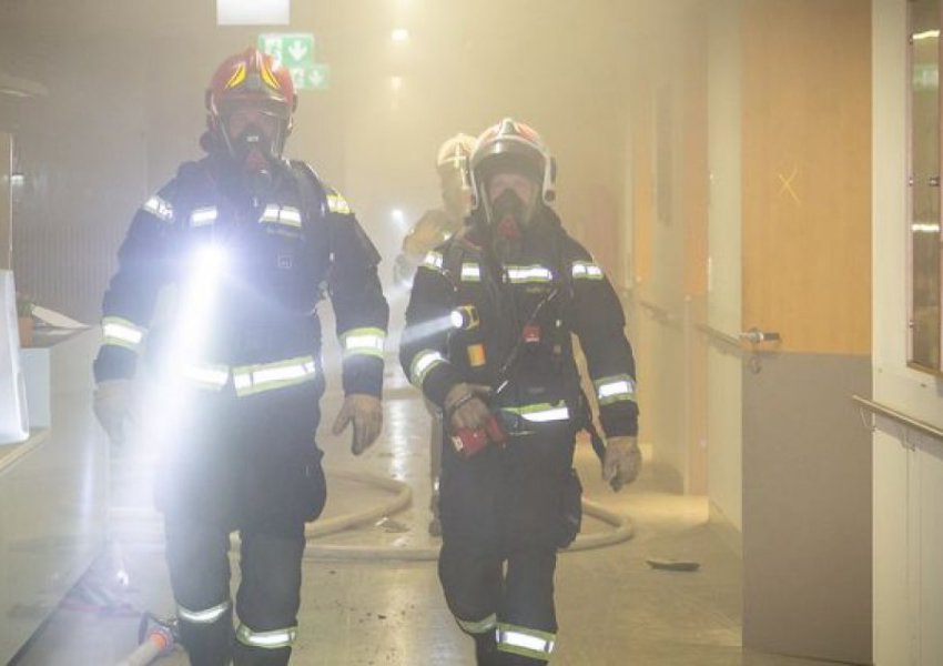 Tre pacientë të vdekur pas një zjarri në një spital të Austrisë, pamje nga vendi i ngjarjes
