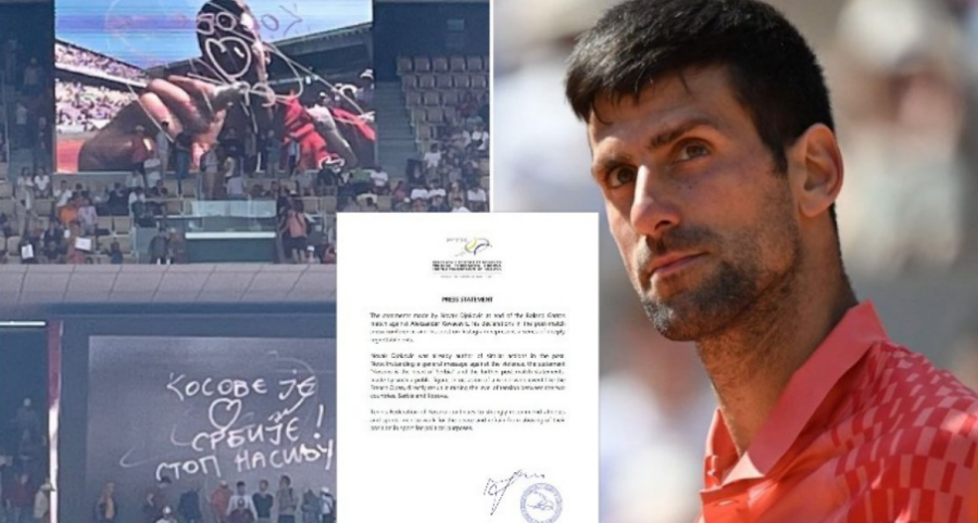 Gjesti provokativ dhe politik i Djokovic, reagon Federata e Tenisit e Kosovës