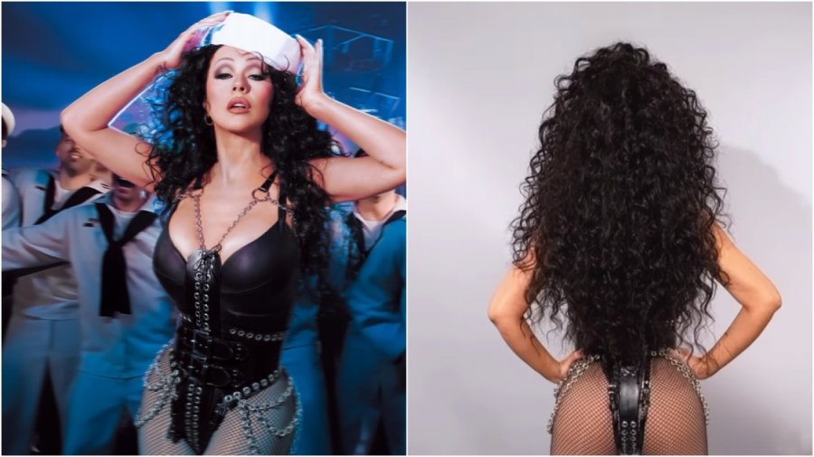 Christina Aguilera transformohet në një 'Sexy Cher', shihni fotot për idhullin 77-vjeçar