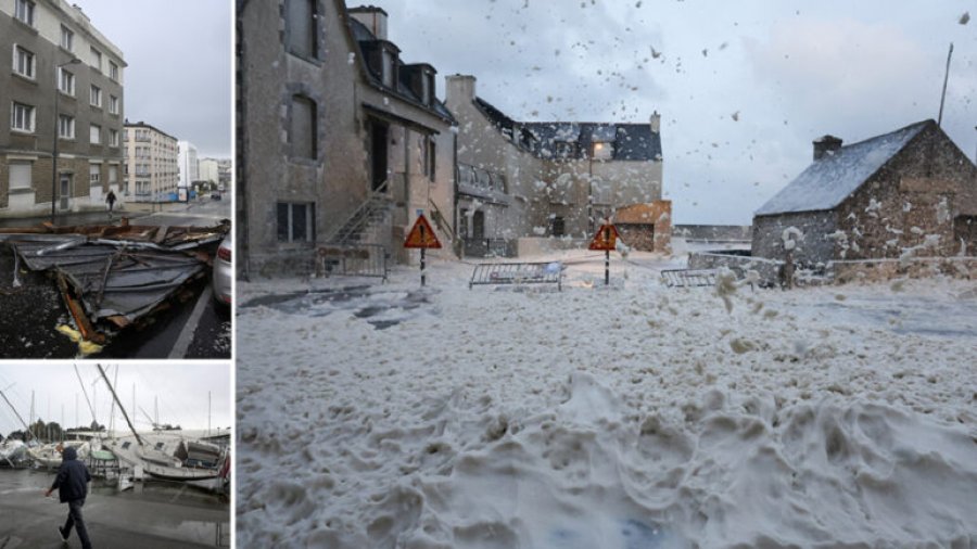Vendet europiane goditen nga ‘bomba meteorologjike’ , 6 viktima, anulohen fluturimet dhe mësimi në shkolla 
