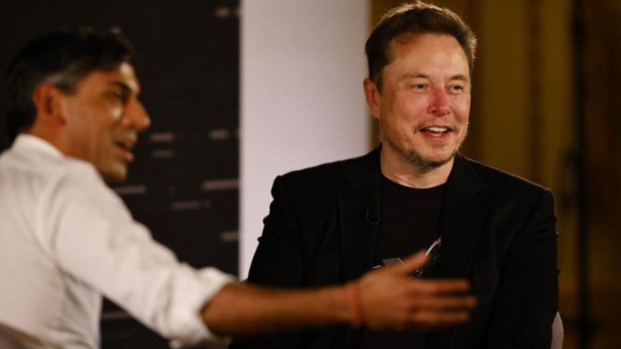 Elon Musk i thotë Rishi Sunakut që Inteligjenca Artificiale do t'i nxjerrë jashtë loje të gjitha vendet e punës