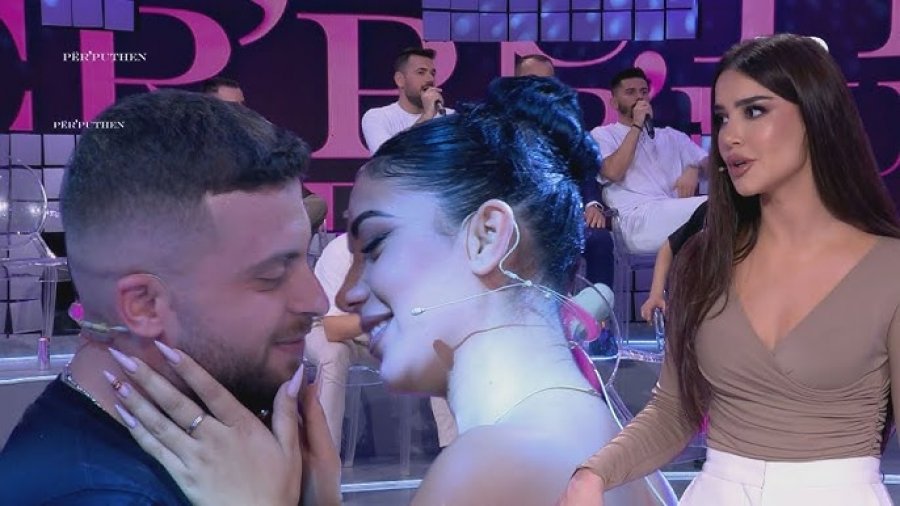 VIDEO/ Saide tenton të puthë Serxhon në buzë, ai e refuzon