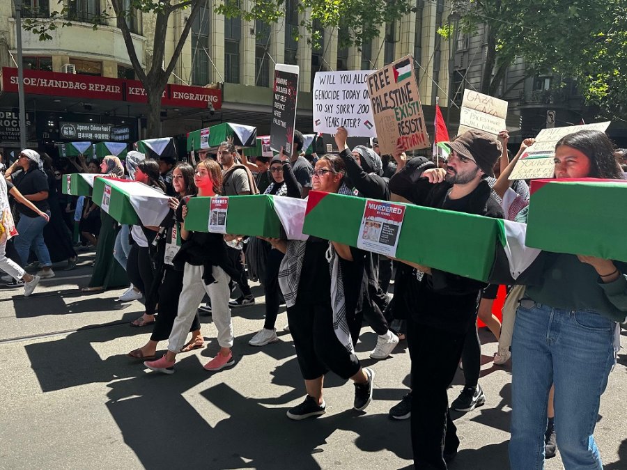 Australi/ Mijëra njerëz marrin pjesë në tubimin pro-palestinez
