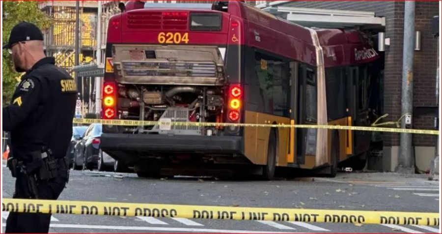 E rëndë në SHBA/ Autobusi përplaset me murin, një i vdekur dhe 12 të plagosur
