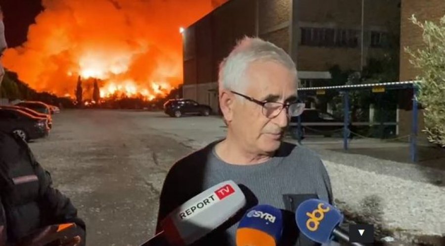 Zjarri ende aktiv, drejtuesi teknik tregon arsyen e shpërthimit të flakëve te ish-metalurgjiku në Elbasan