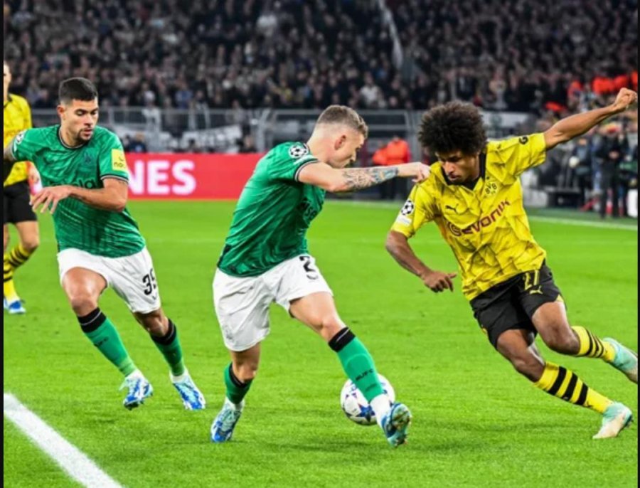Champions League/ Dortmund triumfon ndaj Newcastle