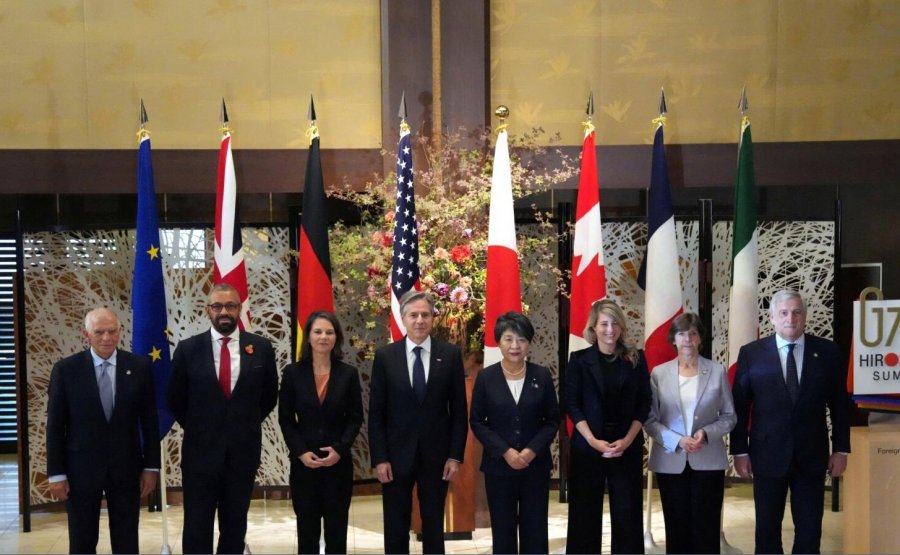 Sekretari Blinken në G7; qëndrim i bashkuar për luftën Izrael-Hamas