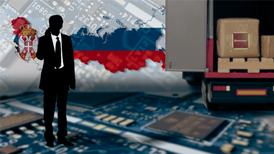 Firmat serbe furnizojnë Rusinë me mallra të sanksionuara teknologjike