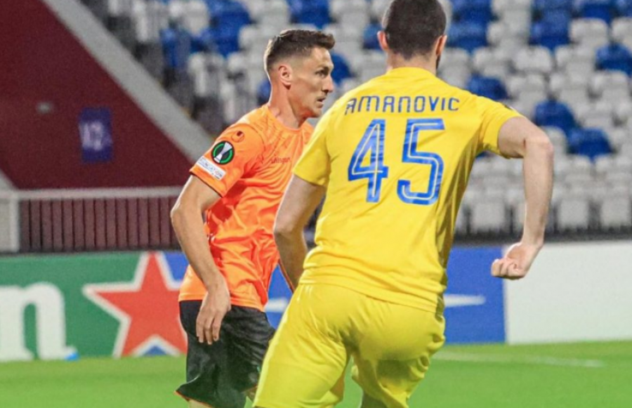 Conference League/ Mbyllet pa gola pjesa e parë mes Astanës dhe Ballkanit