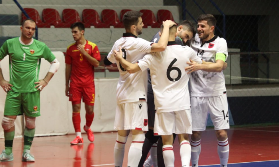 Futsall/ Shqipëria fiton edhe miqësoren e dytë me Malin e Zi