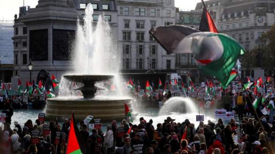 Policia e Londrës përgatitet për protestën më të madhe pro-palestineze
