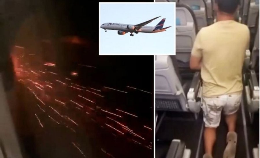 Panik në ajër, avioni merr flakë pasi godet një zog, piloti bën ulje emergjente në Brazil
