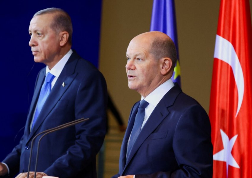 Erdogan tek Scholz, ndasi të thella midis Turqisë dhe Gjermanisë për luftën Izrael - Hamas