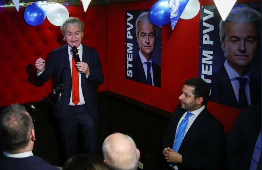 Votuesit holandezë kapërdijnë fitoren shokuese të zgjedhjeve të Geert Wilders