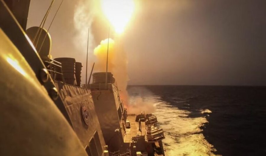 Luftanija amerikane rrëzon dronin iranian të lëshuar nga Jemeni në Detin e Kuq
