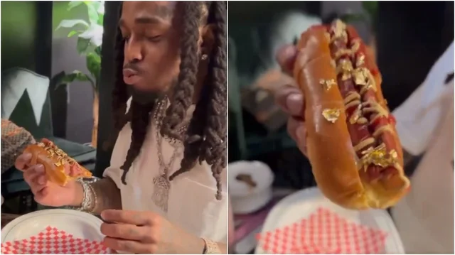 Hot Dog-u me 'ar' më i shtrenjtë në histori, Quavo: 100 mijë dollarë