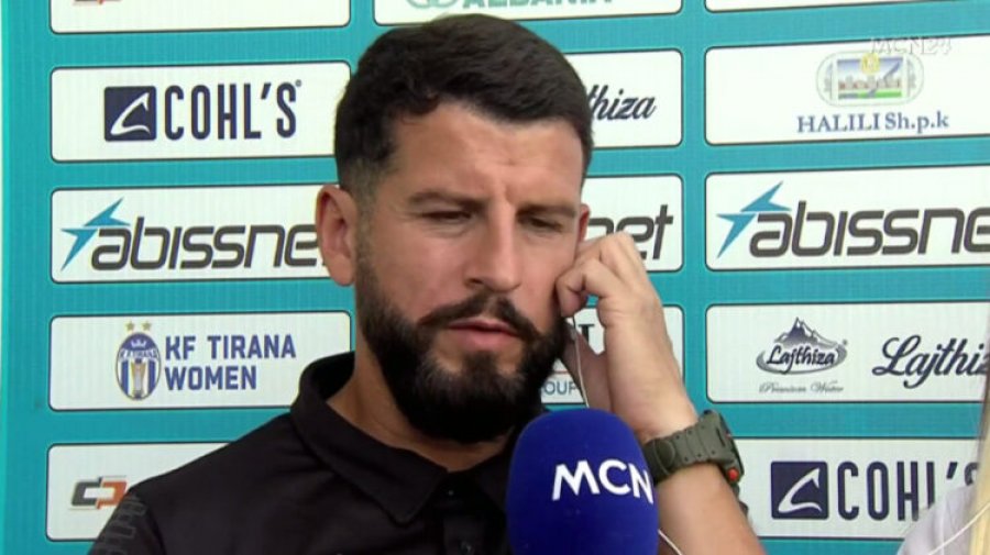Zv.trajneri i Tiranës pas humbjes: Ky është futbolli, lojtarët mund të kalojnë në një ngërç psikologjik