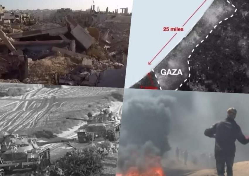 Historia e përgjakshme e Rripit të Gazës në një video 2-minutëshe