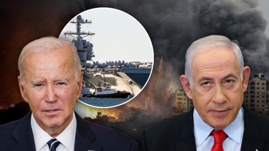 Kjo nuk ka ndodhur kurrë më parë, luftanija më e fuqishme e SHBA-së po shkon drejt Izraelit