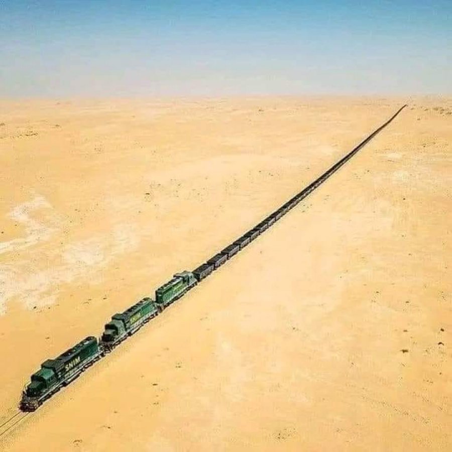 FOTO/ Trenat e hekurt të Mauritanisë...