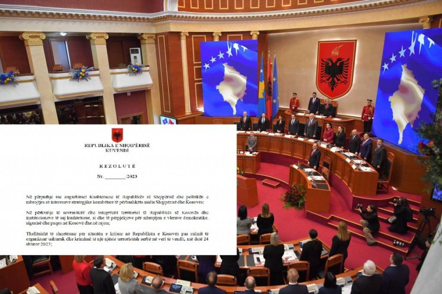 E propozuar nga opozita/ Zbardhet rezoluta e përbashkët PD-PS për Kosovën